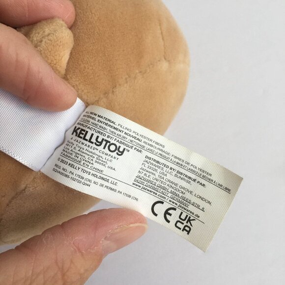 Small Squishmallows Omar the Fuzzy Belly Grizzly Teddy Bear Plush Stuffed Toy - Picture 5 of 8